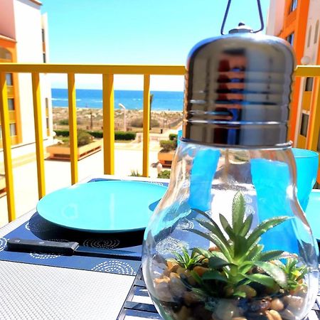 Appartement Vue Mer,Acces Direct Plage,Fibre,Clim,Parking Public Gratuit Le Barcares Ngoại thất bức ảnh