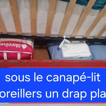 Appartement Vue Mer,Acces Direct Plage,Fibre,Clim,Parking Public Gratuit Le Barcares Ngoại thất bức ảnh