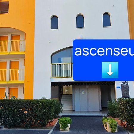 Appartement Vue Mer,Acces Direct Plage,Fibre,Clim,Parking Public Gratuit Le Barcares Ngoại thất bức ảnh