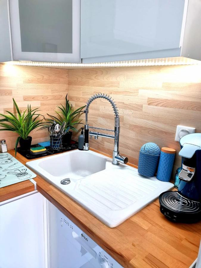 Appartement Vue Mer,Acces Direct Plage,Fibre,Clim,Parking Public Gratuit Le Barcares Ngoại thất bức ảnh