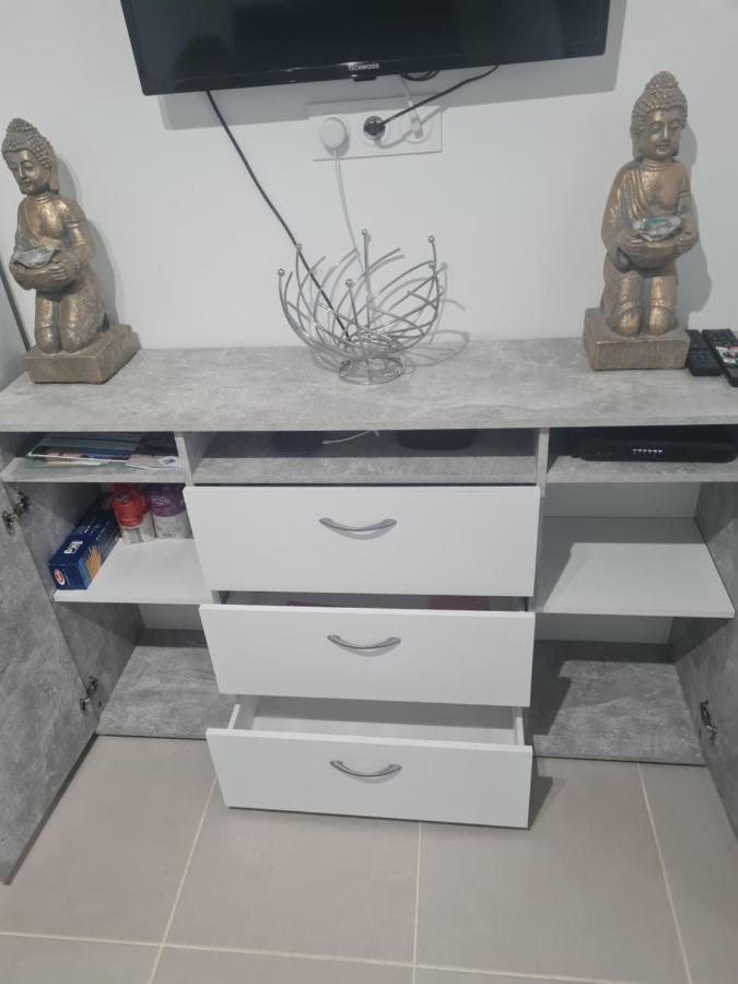 Appartement Vue Mer,Acces Direct Plage,Fibre,Clim,Parking Public Gratuit Le Barcares Ngoại thất bức ảnh
