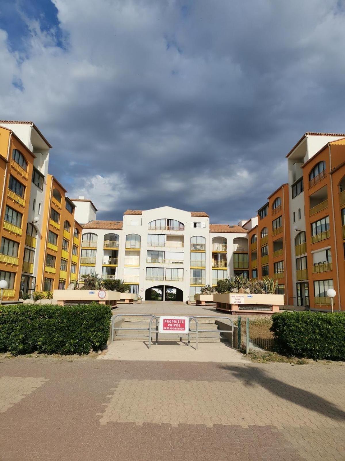 Appartement Vue Mer,Acces Direct Plage,Fibre,Clim,Parking Public Gratuit Le Barcares Ngoại thất bức ảnh